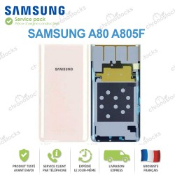Vitre arrière Samsung Galaxy A80 or (A805f)