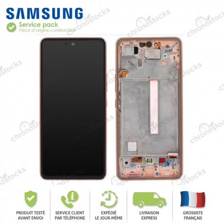 Ecran complet original Samsung Galaxy A53 5G A536B Pêche