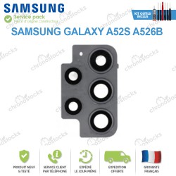 Lentille camera arrière original Samsung Galaxy A52/A52S 5G (A525F/A526/A528B)