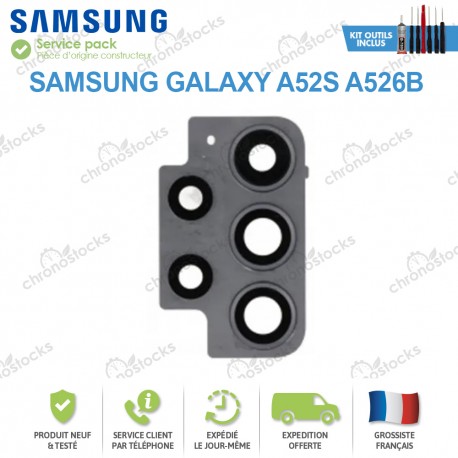 Lentille camera arrière original Samsung Galaxy A52/A52S 5G (A525F/A526/A528B)