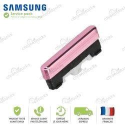 Bouton On/Off Original Samsung Galaxy A51 5G A516 GH98-45455B Rose