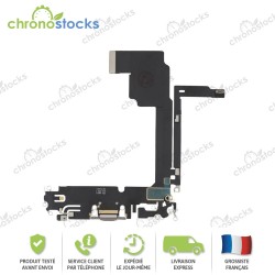 Connecteur de charge iPhone 15 Pro Max Titane Bleu