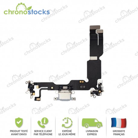 Connecteur de charge original iPhone 15 Plus vert