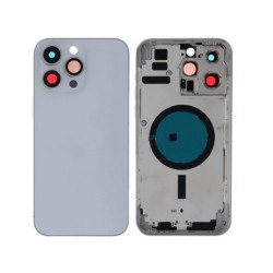 coque de réparation  iPhone 14 Pro Max Argent (large hole)