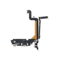 Connecteur de charge iPhone 14 Pro Max argent