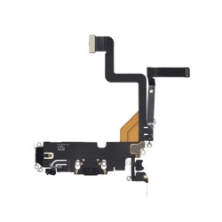 Connecteur de charge iPhone 14 Pro noir sidéral