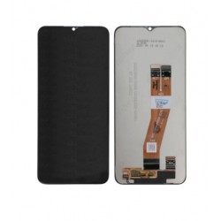 Ecran complet vitre tactile Samsung Galaxy A02S A025G (grand ecran) Noir