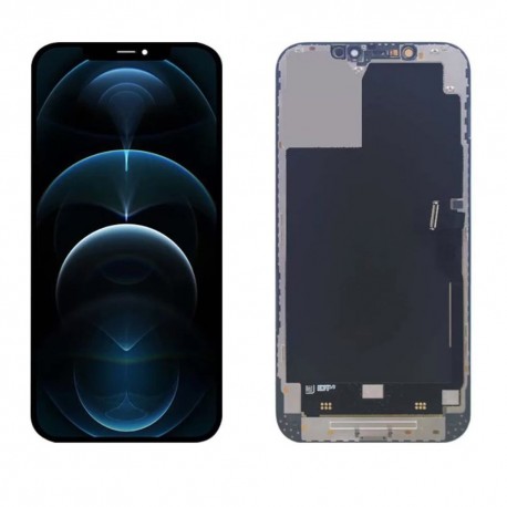 Ecran LCD vitre tactile iPhone 12 Pro Max noir reconditionné