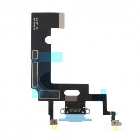 Connecteur de charge iPhone XR Bleu
