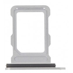 Tiroir Sim iPhone 16 Pro / 16 Pro Max Titane Blanc