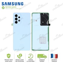 Vitre Arrière original Samsung Galaxy A53 5G Bleu