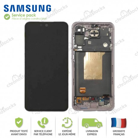 Ecran complet original Samsung Galaxy A55 5G A556B Lilas
