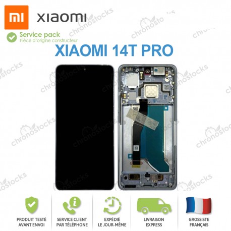 Ecran Complet Xiaomi 14T Pro Bleu Titane