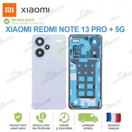 Vitre Arrière original Xiaomi Redmi note 13 Pro + 5G Aurora Violet