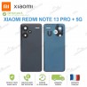 Vitre Arrière Cache batterie Xiaomi Redmi note 13 Pro + 5G Aurora Noir