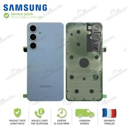 Cache Arrière original Samsung Galaxy S24 FE S721B Bleu