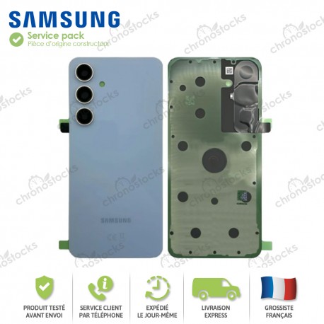 Cache Arrière original Samsung Galaxy S24 FE S721B Bleu