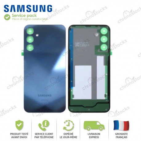 Cache Arrière original Samsung Galaxy A15 4G A155F Bleu