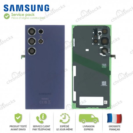 Cache Arrière original Samsung Galaxy S24 Ultra S928B violet titane