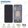 Ecran complet original vitre tactile châssis Samsung Galaxy S24 S921B bleu