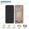 Ecran complet original vitre tactile châssis Samsung Galaxy S24 S921B Orange