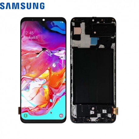 Ecran complet LCD vitre tactile original Samsung Galaxy A70 A705F
