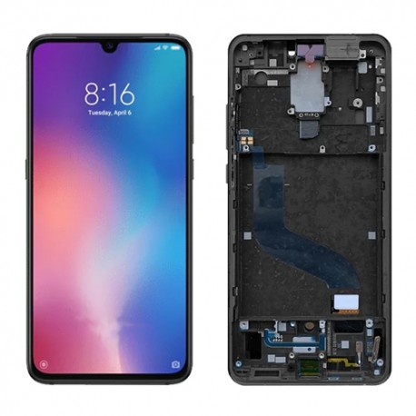 Ecran LCD vitre tactile châssis OLED pour Xiaomi Mi 9T/9T Pro