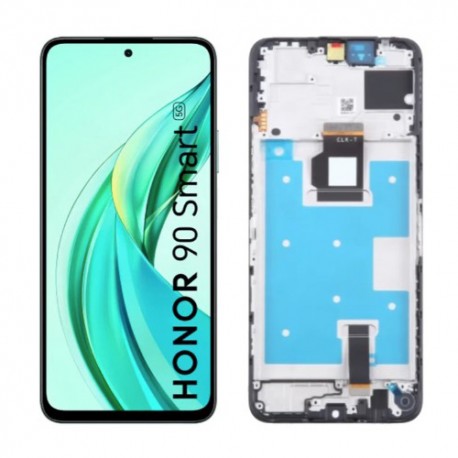 Ecran LCD vitre tactile châssis Honor 90 Smart Noir