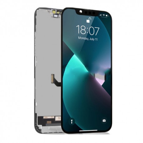 Ecran LCD vitre tactile pour iPhone 14 Plus noir IN CELL