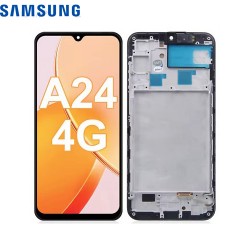 Ecran complet original Samsung Galaxy A24 4G A245F noir