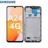 Ecran complet original Samsung Galaxy A24 4G A245F noir