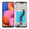 Ecran LCD vitre tactile frame châssis Samsung Galaxy A20s a207f noir