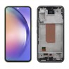 Ecran Oled vitre tactile châssis Samsung Galaxy A54 5G A546B noir