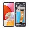 Ecran lcd vitre tactile châssis Samsung Galaxy A14 4G A145F Noir