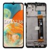 Ecran Lcd vitre tactile châssis Samsung Galaxy A23 5G A236B noir
