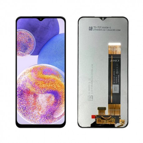 Ecran Lcd vitre tactile pour Samsung Galaxy A23 5G A236B noir