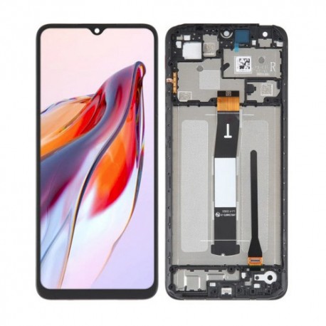 Ecran LCD vitre tactile chassis Xiaomi Redmi 12C 22120RN86G