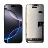 Ecran complet vitre tactile iPhone 16 Pro Max noir LTPS