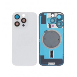 Vitre arrière iPhone 16 Pro avec MagSafe Blanc