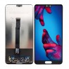 Ecran lcd vitre tactile + bouton home + empreinte Huawei P20 noir EML-L09 EML-L29 EML-AL00