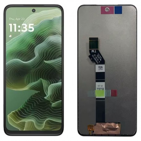 Ecran complet vitre tactile Motorola Moto G35 5G Noir