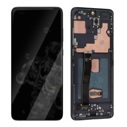 Ecran complet oled vitre tactile Samsung Galaxy S20 Ultra noir