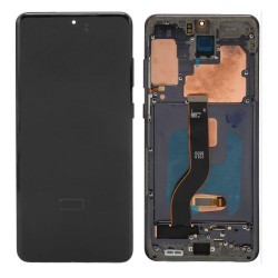 Ecran complet oled vitre tactile Samsung Galaxy S20 Plus noir