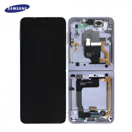 Ecran complet original Samsung Galaxy Z Flip 4 F721B Blanc
