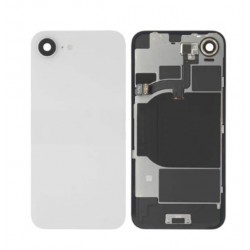Vitre arrière iPhone 16E Blanc (large hole)