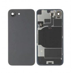 Vitre arrière iPhone 16E Noir (large hole)