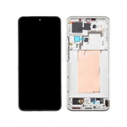 Ecran complet original vitre tactile chassis Xiaomi 15 5G Blanc