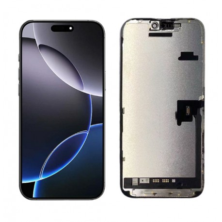 Ecran complet vitre tactile iPhone 16 Pro noir incell