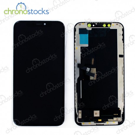 Ecran LCD vitre tactile iPhone XS noir