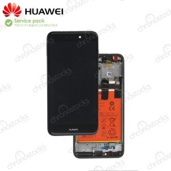 Ecran complet original Huawei P8 Lite 2017 noir PRA-LA1